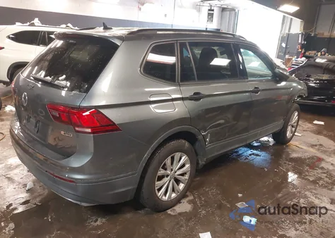 2020 Volkswagen Tiguan 2.0T S z USA, uszkodzony, nr VIN 3VV0B7AX6LM178447
